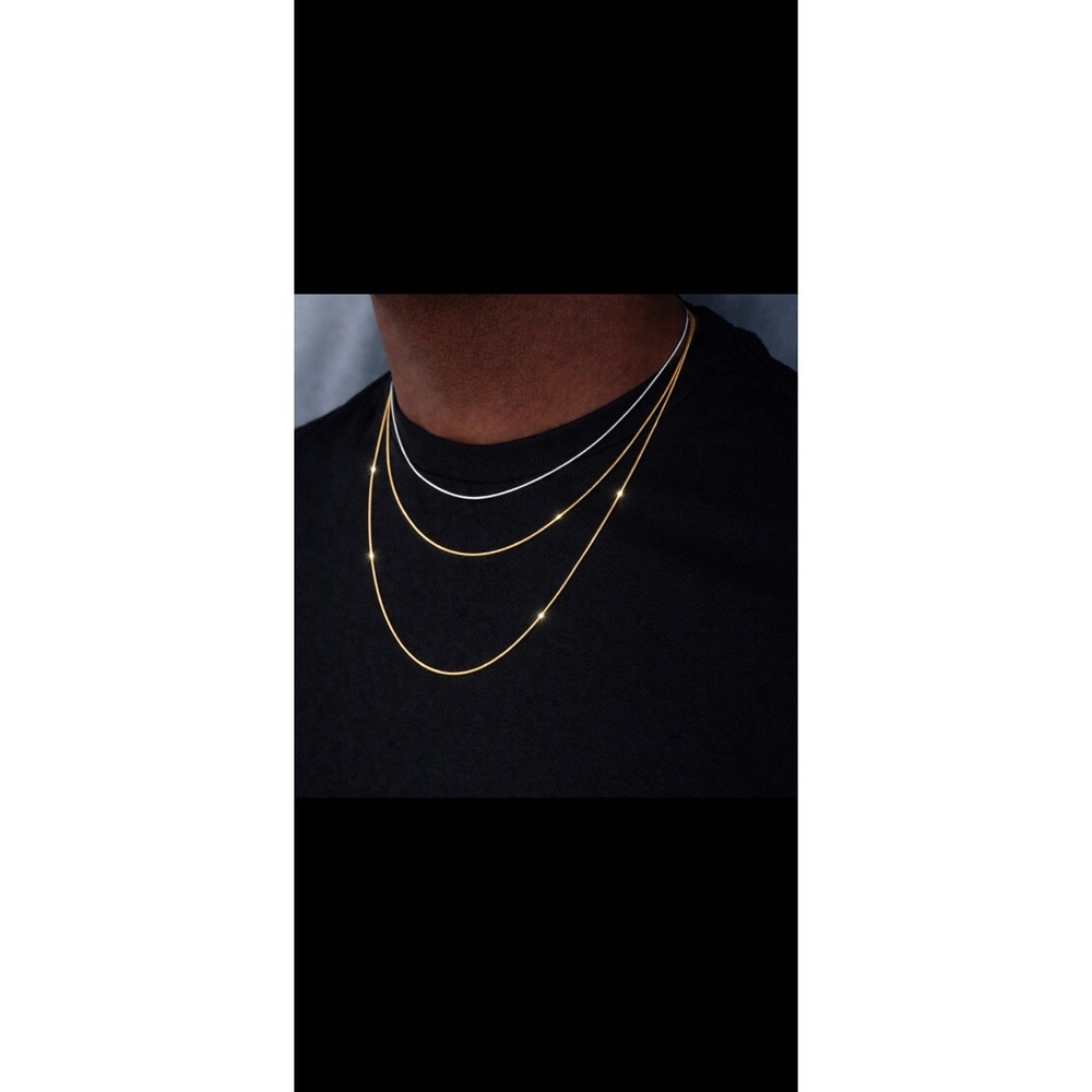 Pendant Chain‎ 14K Gold Plated 24 Inch